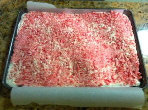 top with crushed candy canes