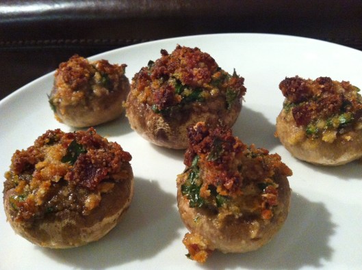 Prosciutto Stuffed Mushrooms