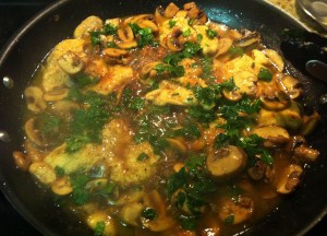Chicken Marsala
