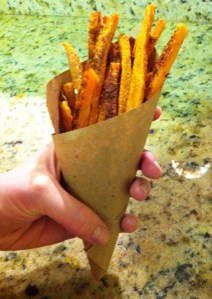 Chili Dusted Sweet Potato Fries