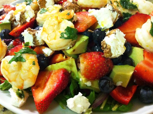 Citrus Shrimp Summer Salad