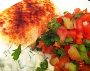 Tropical Mahi Mahi with Pineapple Salsa