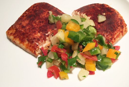 Tropical Mahi Mahi with Pineapple Salsa