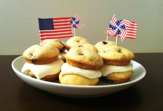 Blueberry Lemon Whoopie Pies