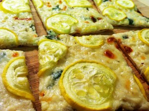 Ricotta and Summer Squash Flatbread