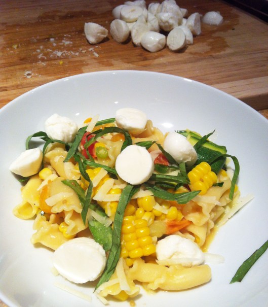 Late Summer Harvest Pasta Primavera
