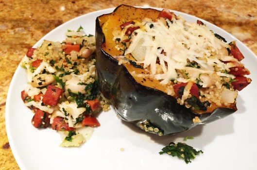 Chorizo Stuffed Acorn Squash