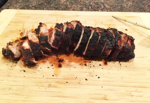 Blackberry BBQ Spice Rubbed Pork