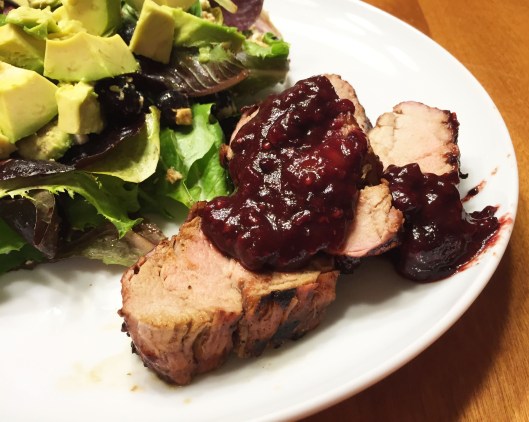 Blackberry BBQ Pork Loin