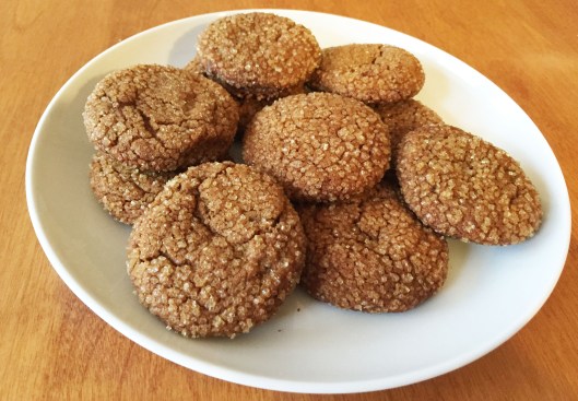 Spiced Molasses Sugar Cookies