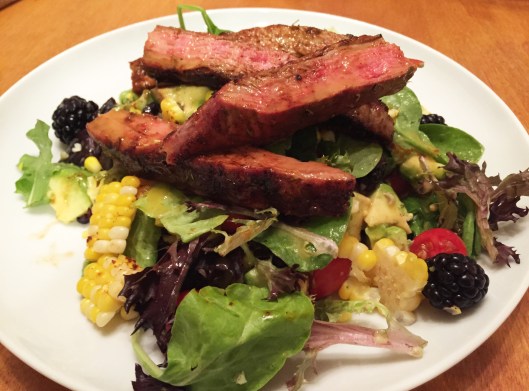 Flank Steak Salad w Chipotle Lime Vinaigrette