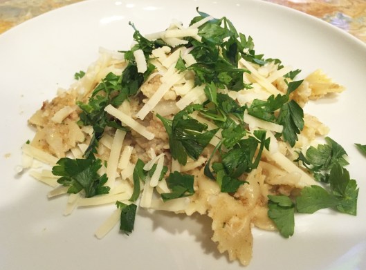 Cauliflower Bowtie Pasta